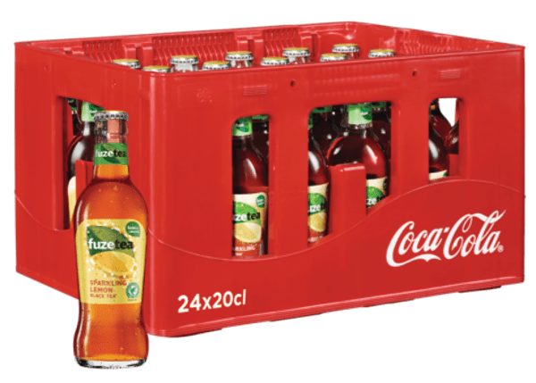 FUZE TEA SPARKLING BLACK VC 24x20cl