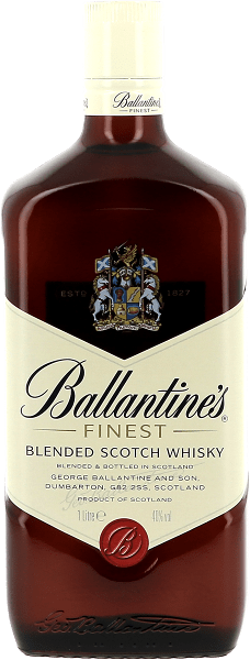 BALLANTINE'S - WHISKY 40% Bouteille de 1L - Les Alcools/Les Whiskys et  Vodkas 