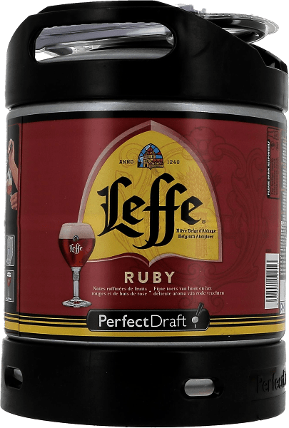Leffe Ruby Fût 6 Litres Perfect Draft 5% - La Cave - Maison Carpentier