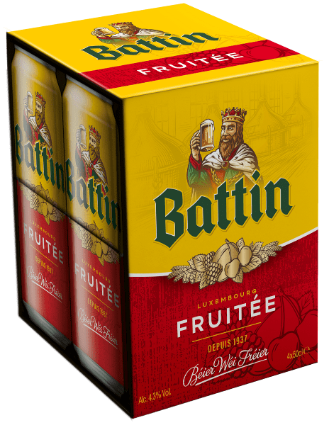 BATTIN FRUITEE 4,3° CANS 4x50cl