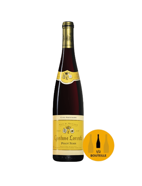 PINOT NOIR CUVÉE PARTICULIÈRE AOP ALSACE GUSTAVE LORENTZ 2022 ROUGE 37.5cl