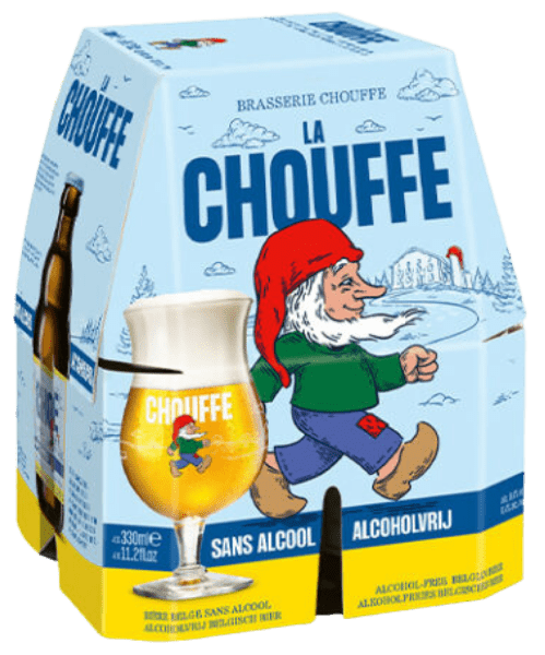 CHOUFFE SANS ALCOOL VC 4X33CL