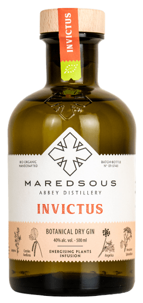 ABBAYE DE MAREDSOUS INVICTUS BIO GIN  40° 50CL