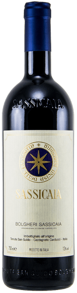 SASSICAIA BOLGHERI ROSSO D.O.C. TENUTA SAN GUIDO 2020 ROUGE