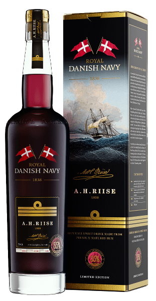 RHUM A.H.RIISE NAVY STRENGTH ÎLES VIERGES 55° 70cl