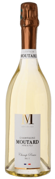 CHAMPAGNE "CHAMP PERSIN" MOUTARD BRUT BLANC DE BLANCS 75cl