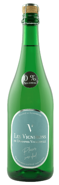 PLAISIR MOUSSEUX SANS ALCOOL LES VIGNERONS DE DOMAINES VINSMOSELLE 75CL