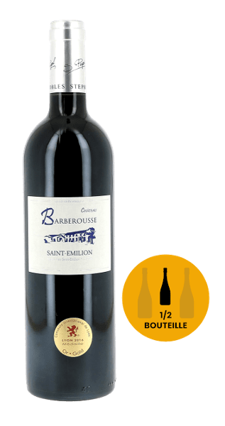 SAINT-EMILION CHÂTEAU BARBEROUSSE 2020 ROUGE 37,5cl
