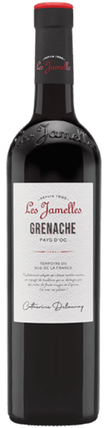 GRENACHE ROUGE IGP PAYS D'OC LES JAMELLES 2023 ROUGE