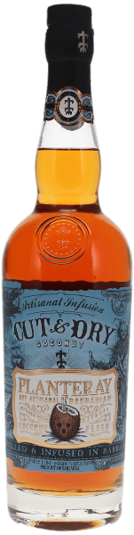 RHUM PLANTERAY CUT & DRY BARBADE 40° 70cl