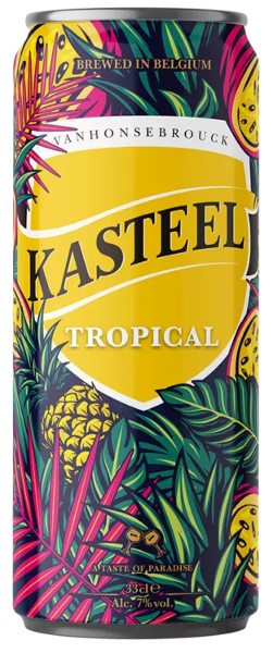 KASTEEL TROPICAL 7° CANS 33cl