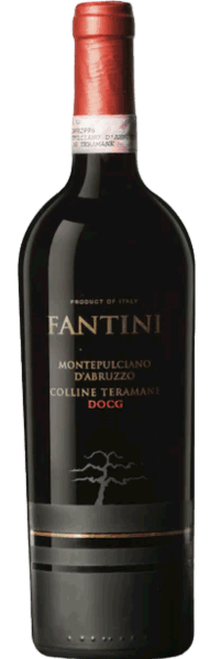 COLLINE TERAMANE MONTEPULCIANO D'ABRUZZO DOCG FANTINI 2017 ROUGE