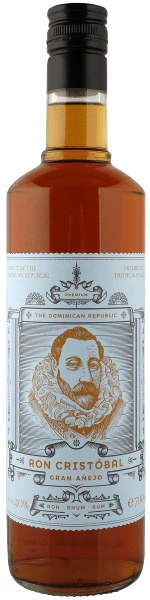 RHUM CRISTOBAL GRAN AÑEJO REPUBLIQUE DOMINICAINE 40° 70cl