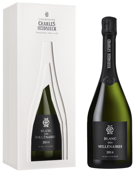 CHAMPAGNE CHARLES HEIDSIECK BLANC DES MILLÉNAIRES 2014 EN ÉTUI 75cl