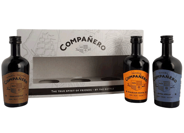 COFFRET RHUM COMPANERO 3x5cl