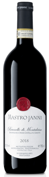 BRUNELLO DI MONTALCINO MASTROJANNI 2020 ROUGE