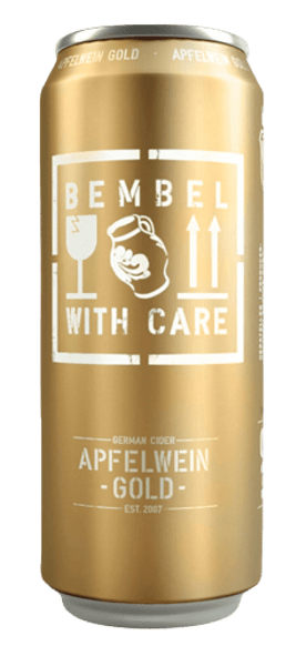 CIDRE APFELWEIN BEMBEL GOLD COING 5° CANS 50cl