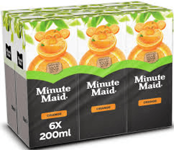 MINUTE MAID ORANGE TETRA 6x20cl