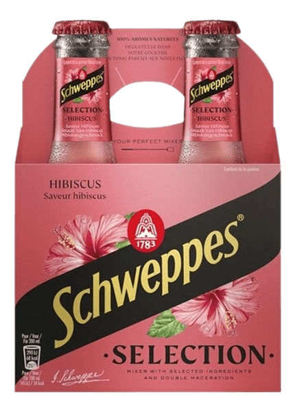 SCHWEPPES SELECTION HIBISCUS VP 4x20cl