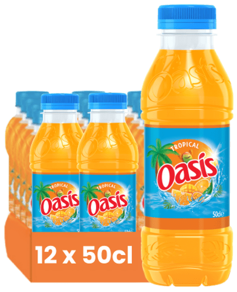 OASIS TROPICAL PET 12x50cl
