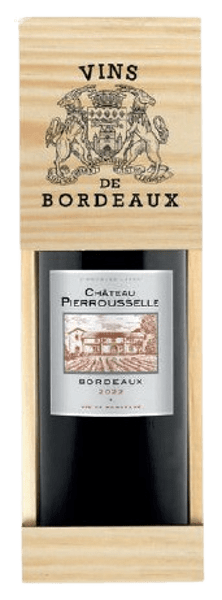 COFFRET VIN DE BORDEAUX PIERROUSSELLE 1.5L