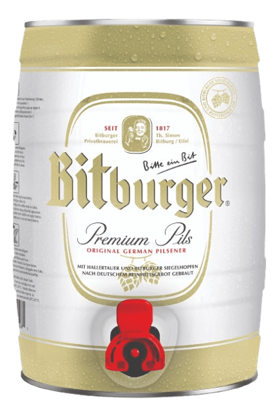 BITBURGER PILS 4,8° FÛT 5L