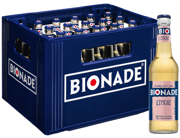 LIMONADE BIONADE LITCHI VC 24x33cl