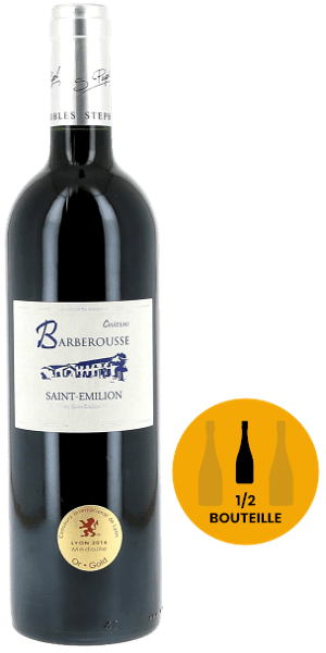 SAINT-EMILION CHÂTEAU BARBEROUSSE 2022 ROUGE 37,5cl