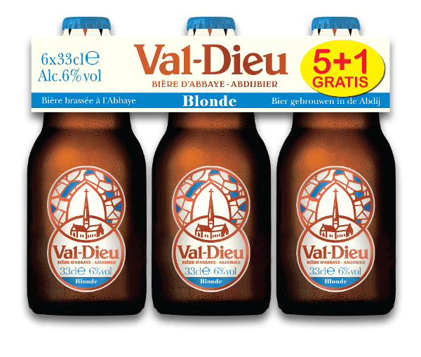 VALDIEU BLONDE 6° (5+1) VC 6x33cl