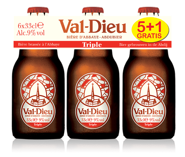 VALDIEU TRIPLE 9° (5+1) VC 6x33cl