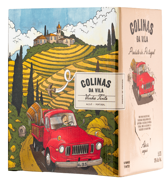 COLINAS DA VILLA DOURO DOC CARLOS ALONSO ROUGE BIB 5L