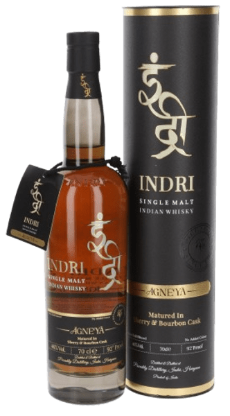 INDRI AGNEYA SHERRY CASK INDIAN WHISKY 46° 70cl