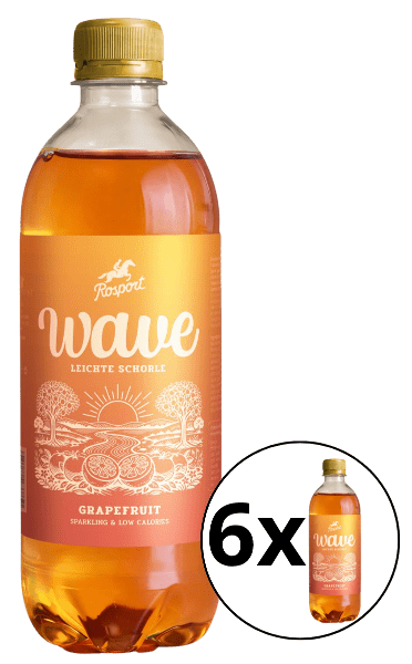 ROSPORT WAVE GRAPEFRUIT PET 6x50cl